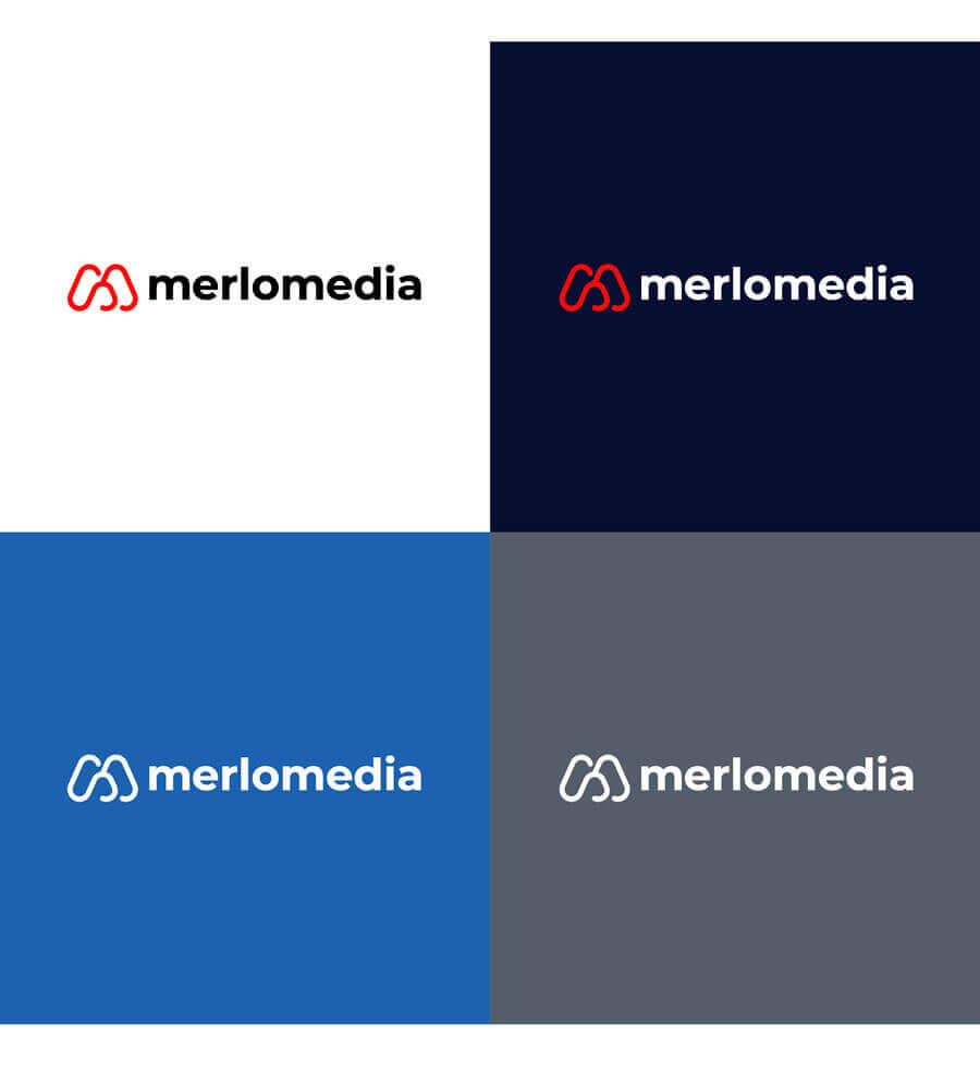uso del color logotipo merlomedia